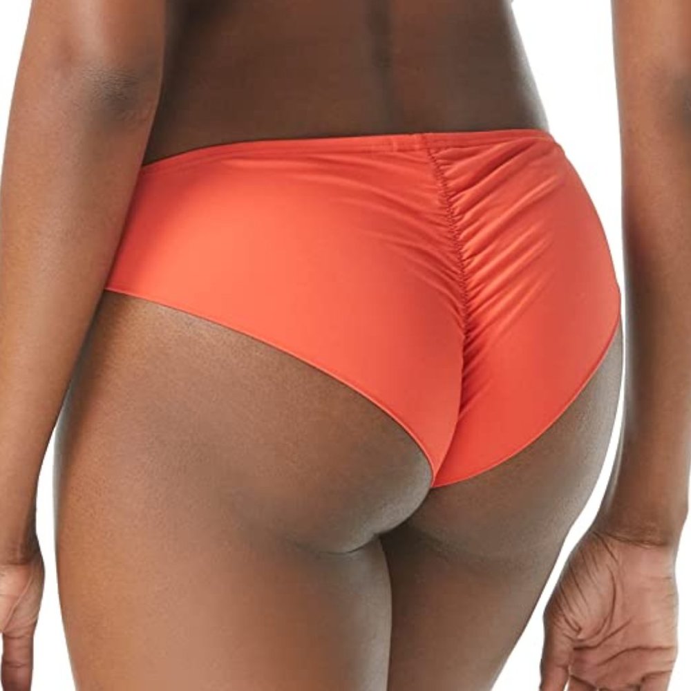 Vince Camuto Riviera Shirred Cheeky Bikini Bottoms Size Small - Picture 5 of 5